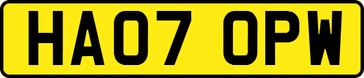HA07OPW