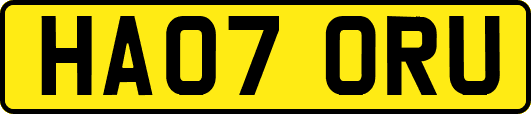 HA07ORU