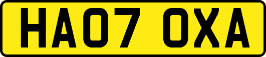 HA07OXA