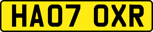 HA07OXR