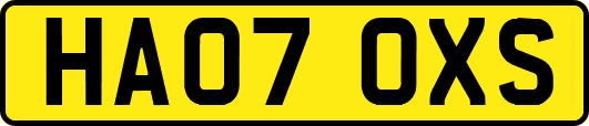 HA07OXS
