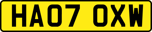 HA07OXW