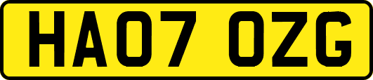 HA07OZG