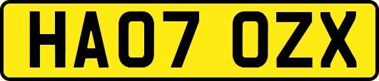 HA07OZX