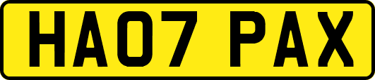HA07PAX