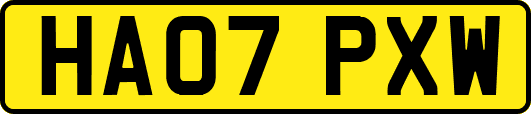 HA07PXW