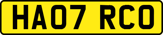 HA07RCO