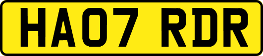 HA07RDR