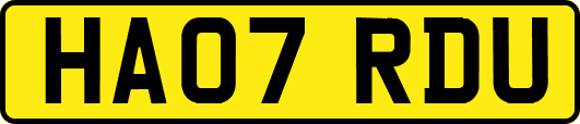 HA07RDU