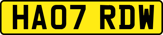 HA07RDW