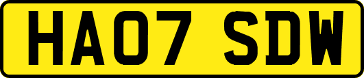 HA07SDW