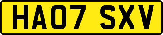 HA07SXV
