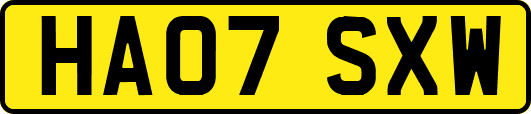 HA07SXW