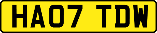 HA07TDW