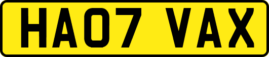 HA07VAX