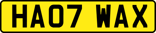 HA07WAX