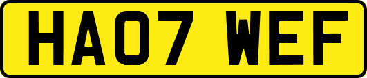 HA07WEF
