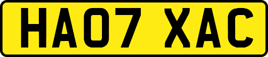 HA07XAC