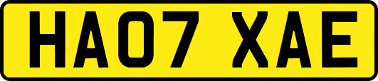 HA07XAE
