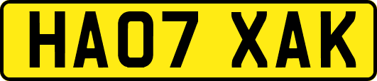 HA07XAK