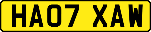 HA07XAW