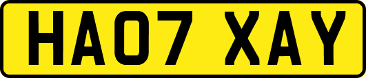 HA07XAY
