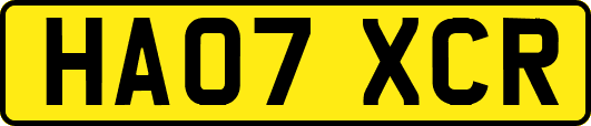 HA07XCR