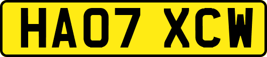 HA07XCW