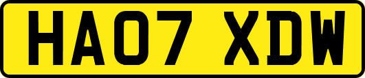 HA07XDW