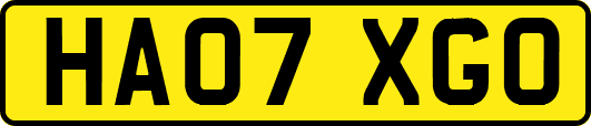HA07XGO