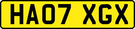 HA07XGX