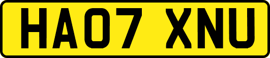 HA07XNU