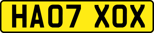 HA07XOX