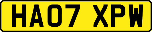 HA07XPW