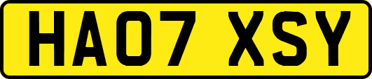 HA07XSY