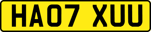 HA07XUU