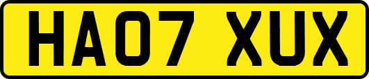 HA07XUX