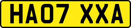 HA07XXA