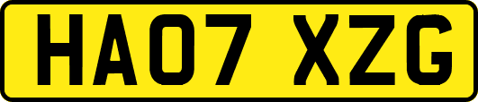 HA07XZG