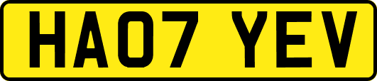 HA07YEV