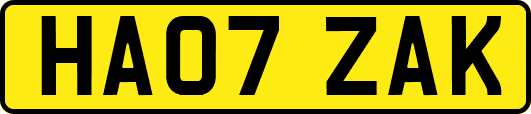 HA07ZAK