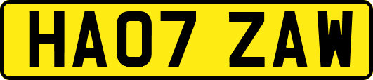 HA07ZAW