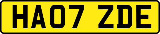 HA07ZDE