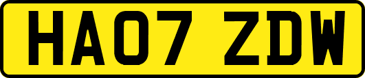 HA07ZDW