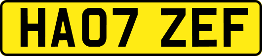 HA07ZEF