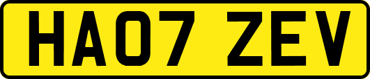 HA07ZEV