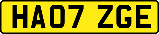 HA07ZGE