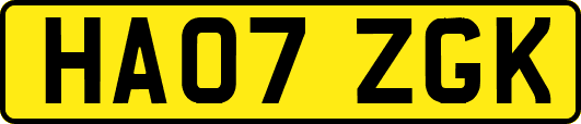 HA07ZGK