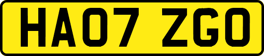 HA07ZGO