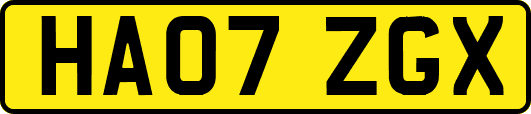 HA07ZGX